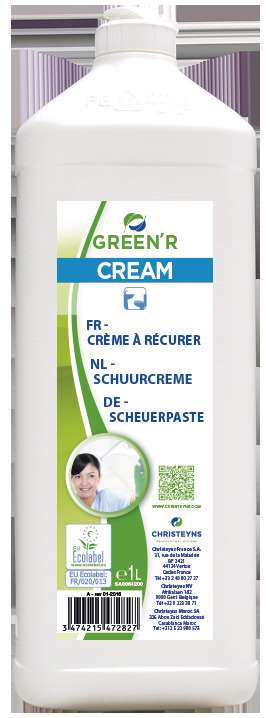 Image de GREEN'R CREME A RECURER FLACON DE 1L