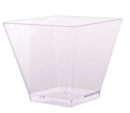 VERRINE PYRAMIDE PS 4.6/4.6cm HT6.8CM  60ml COLIS DE 500