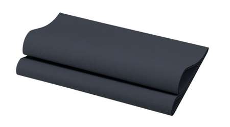 Image de SERVIETTE BIO DUNISOFT 40/40 NOIRE SACHET DE 60