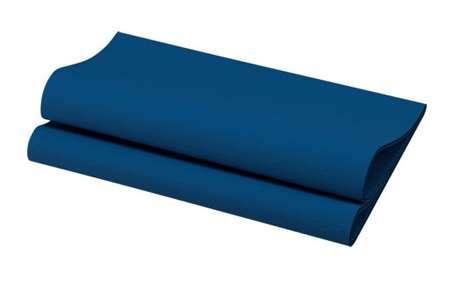 Image de SERVIETTE BIO DUNISOFT 40/40 BLEU MARINE SACHET DE 60