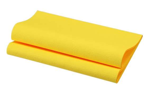 Image de SERVIETTE BIO DUNISOFT 40/40 JAUNE SACHET 60