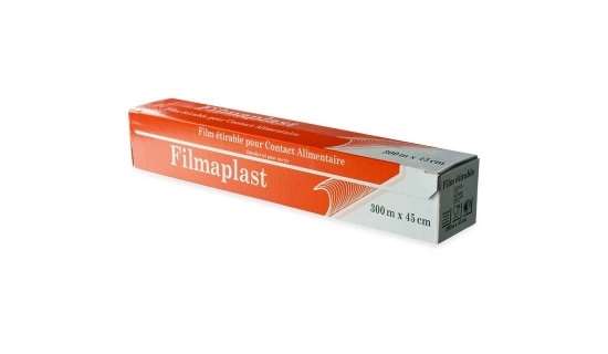 Image de FILM ALIMENTAIRE 450mm/300m BOITE CARTON DISTRIBUTRICE