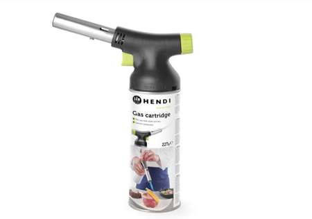 CHALUMEAU A GAZ AVEC 1 RECHARGE 175/68mm Ht 260mm