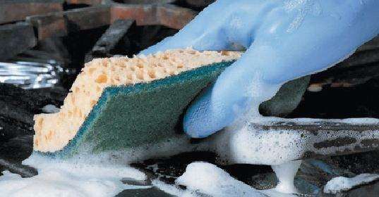 Image de EPONGE + ABRASIF VERT 110/70/22mm             SACHET DE 10