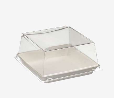 Image de COUVERCLE TRANSPARENT POUR ASSIETTE 90/90mm x200