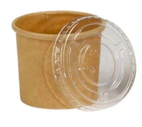 Image de POT A SAUCE 30ml KRAFT BRUN  Ø43mm H37mm   COLIS DE 2000