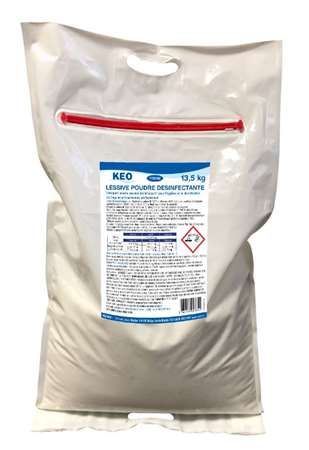 Image de KEO LESSIVE POUDRE DESINFECTANTE SAC DE 13.5kg