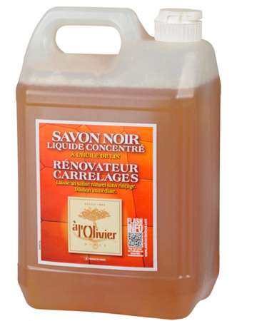 Image de SAVON NOIR LIQUIDE A L HUILE DE LIN   BIDON DE 5L