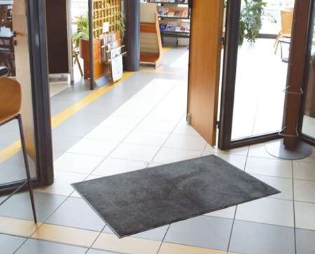 Image de TAPIS TEXTILE CONFOR 90/140cm ép.10mm GRIS