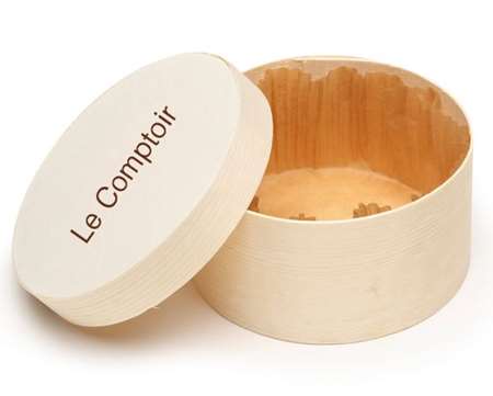PAPIER PLISSE POUR BOITE ROND BOIS Ø110mm COLIS DE 100