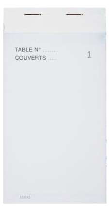 Image de BLOC MAITRE D'HOTEL AUTOCOPIANT 80/150mm DUPLI   COLIS DE 50