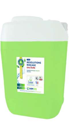 Image de RESOLUTIONS LIQUIDE RINCAGE EAU DURE BIDON DE 20L