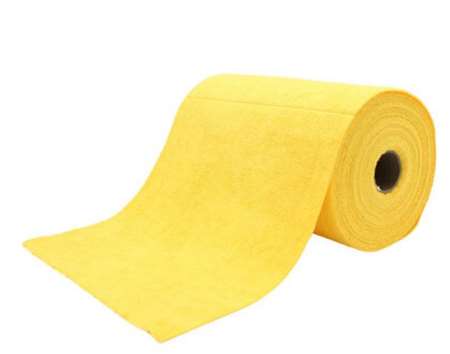 Image de BOBINE 75fts LAVETTE MICROFIBRES 30/30cm TRICOT FIRST JAUNE