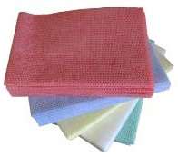 Image de KEO LAVETTE NON TISSEE 60g 35/40cm VERTE SACHET DE 25