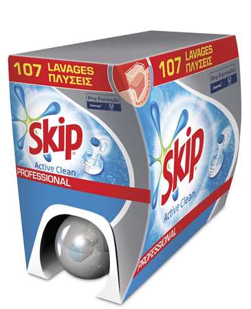 Image de LESSIVE SKIP PROFESSIONNEL ACTIV CLEAN BAG IN BOX 7.5L