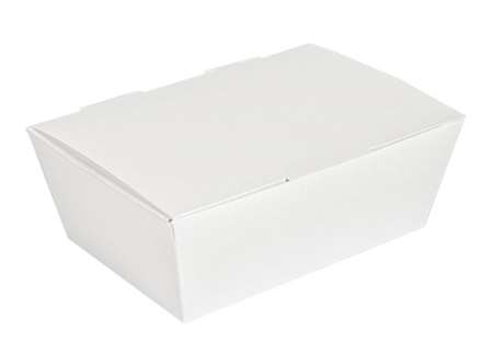 BOITE REPAS 14/9.7/5cm KRAFT BLANC THE PACK  COLIS 480