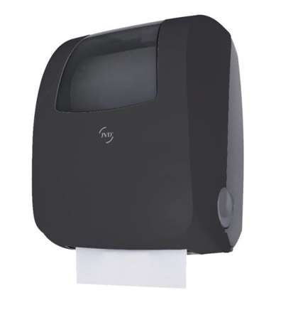 Image de DISTRIBUTEUR D'ESSUIE-MAINS ROULEAU CLEANTECH NOIR