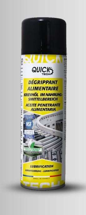 Image de DEGRIPPANT ALIMENTAIRE QUICK TECH AEROSOL 400ml