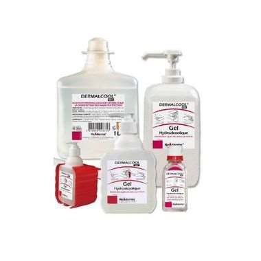 Image de DERMALCOOL GEL HYDROALCOOLIQUE CARTOUCHE 1000ml