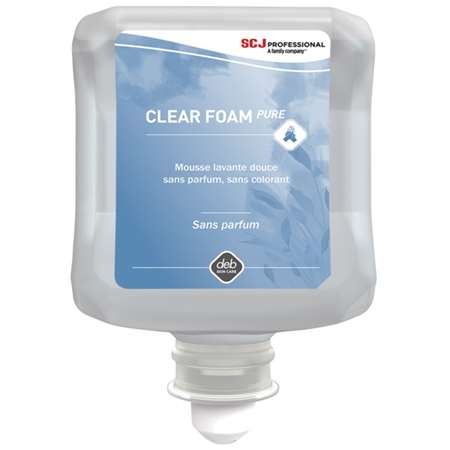 Image de SAVON PUR MOUSSE FOAM CLEAR WASH ECOLABEL CARTOUCHE DE 1L
