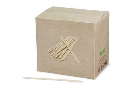 Image de AGITATEUR BOIS 11cm EN BOITE DISTRIBUTRICE BOITE DE 1000