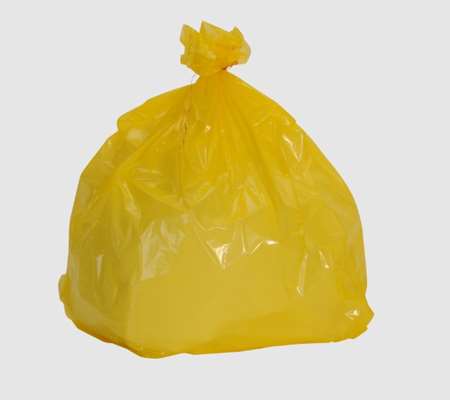 Image de SAC POUBELLE 30L JAUNE BD 25µ 500/650mm  COLIS DE 500