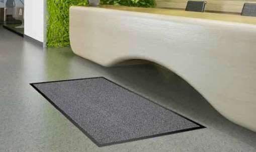 Image de TAPIS VANOISE 90/150cm ép.4.5mm GRIS