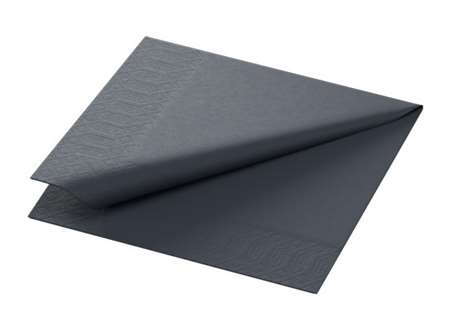 Image de SERVIETTE OUATE 24/24 2plis NOIR COLIS DE 2400