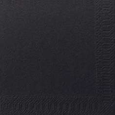 Image de SERVIETTE OUATE 24/24 2plis NOIR COLIS DE 2400