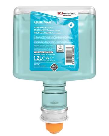 Image de DEB AZURE FOAM WASH MOUSSE LAVANTE MAIN COLIS3X1,2L ECOLABEL