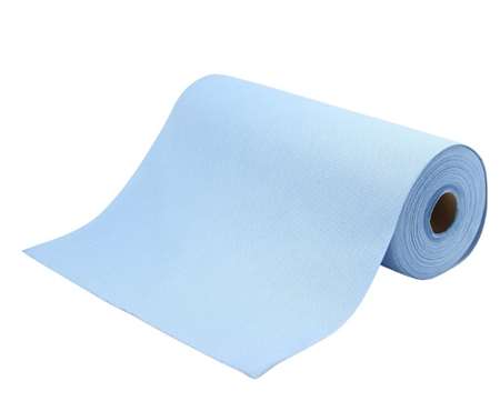 Image de BOBINE 50fts LAVETTE MICROFIBRES 30/30cm TOP VITRE BLEUE