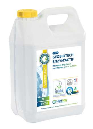 Image de ENZYM'ACTIF DETERG-DEGRAIS ENZIMATIQUE ECOLABEL BIDON DE 5L