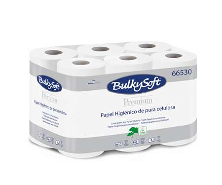 Image de PAPIER TOILETTE 2p ROULEAU 180fts  ECOLABEL      COLIS DE 96