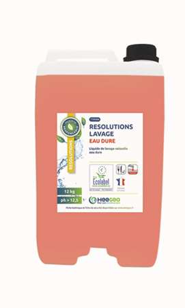 Image de RESOLUTIONS LAVAGE EAU DURE 10L ECOLABEL