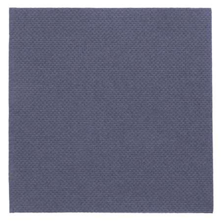 Image de SERVIETTE DOUBLE POINT 20x20cm BLEU MARINE ECOLABEL x2400