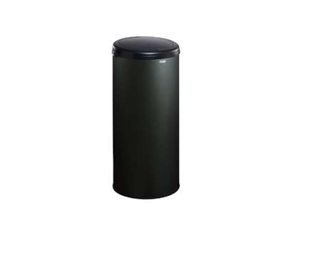 Image de POUBELLE 45L OUVERTURE PAR PRESSION HANDTOUCH NOIRE
