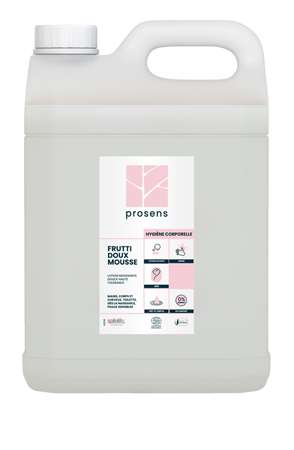 Image de FRUTTI DOUX MOUSSE SAVON ECOCERT ORGANIC BIDON DE 5L