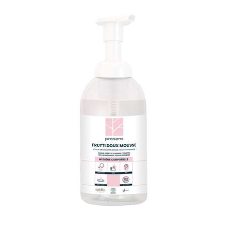 Image de FRUTTI DOUX MOUSSE SAVON ECOCERT ORGANIC FLACON POMPE 500ml