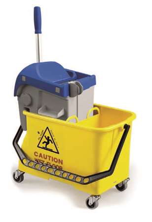 Image de SEAU SPIDER BIBAC 2x8L + PRESSE A PLAT BOOST JAUNE