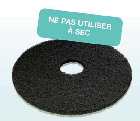 Image de DISQUE SCOTCH BRITE DECAPAGE HUMIDE Ø254mm NOIR