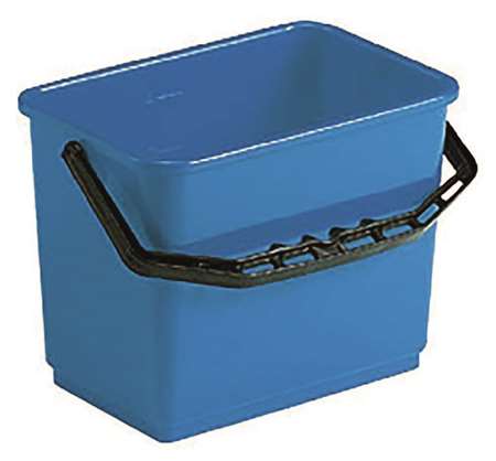Image de SEAU 4L POLYPROPYLENE BLEU AVEC ANSE ERGONOMIQUE
