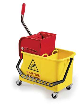 Image de SEAU BI-BACS 2x8L SPIDER AVEC PRESSE A PLAT