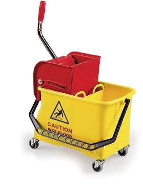 Image de SEAU BI-BACS 2x8L SPIDER AVEC PRESSE A PLAT