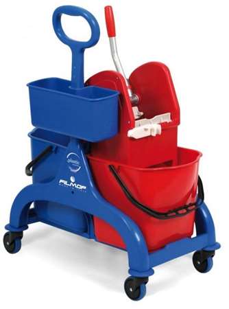 Image de CHARIOT FRED 2x15L TIMON LATERAL+PRESSE A MACHOIRES