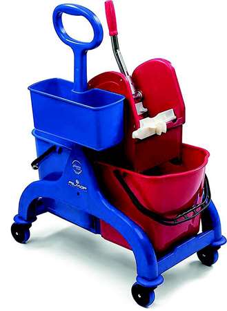 Image de CHARIOT FRED 2x15L TIMON LATERAL+PRESSE A MACHOIRES