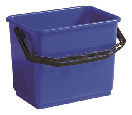 Image de SEAU 6L PLASTIQUE GRADUE BLEU ANSE PLASTIQUE