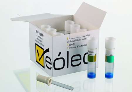 Image de TEST DE CONTROLE HUILE DE FRITURE VEOLEO (8 TUBES+1PIPETTE)